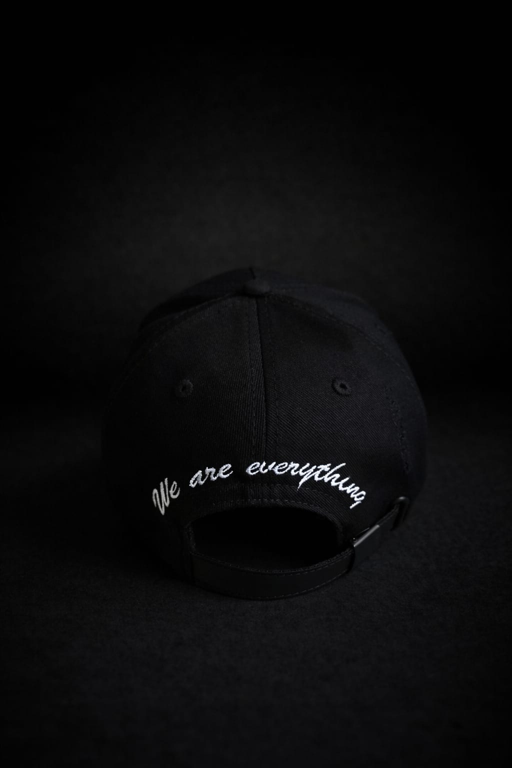 Gorra negra/blanco