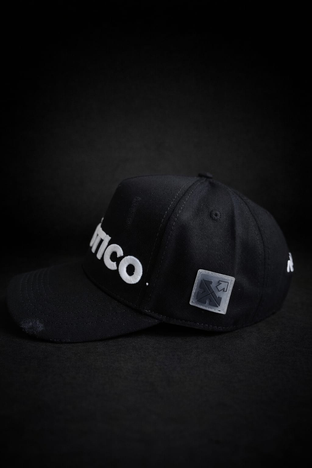 Gorra negra/blanco