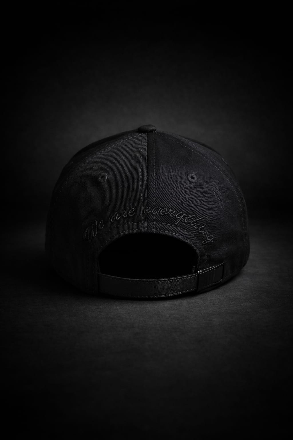 Gorra negra/negra