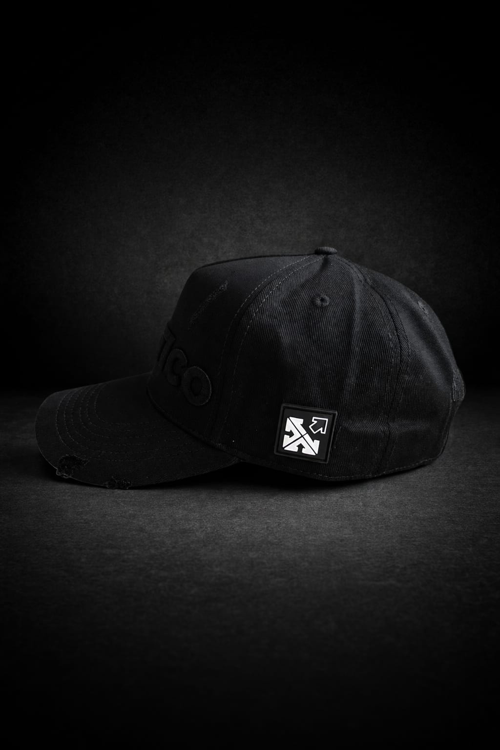Gorra negra/negra